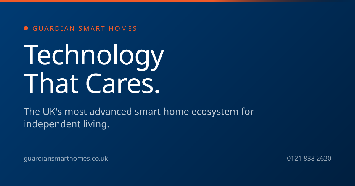 Guardian Smart Homes | Assisted Living Technology for Elderly Safety